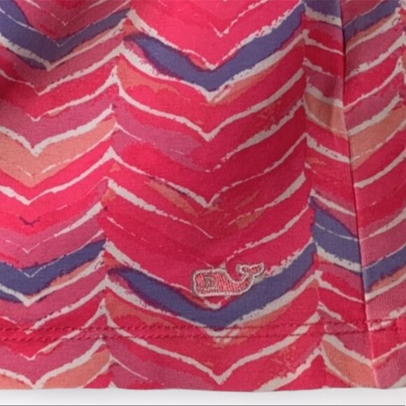 VINEYARD Vines Girls Pink & Purple Print Cotton Skirt Size Med 10/12 - Picture 4 of 5